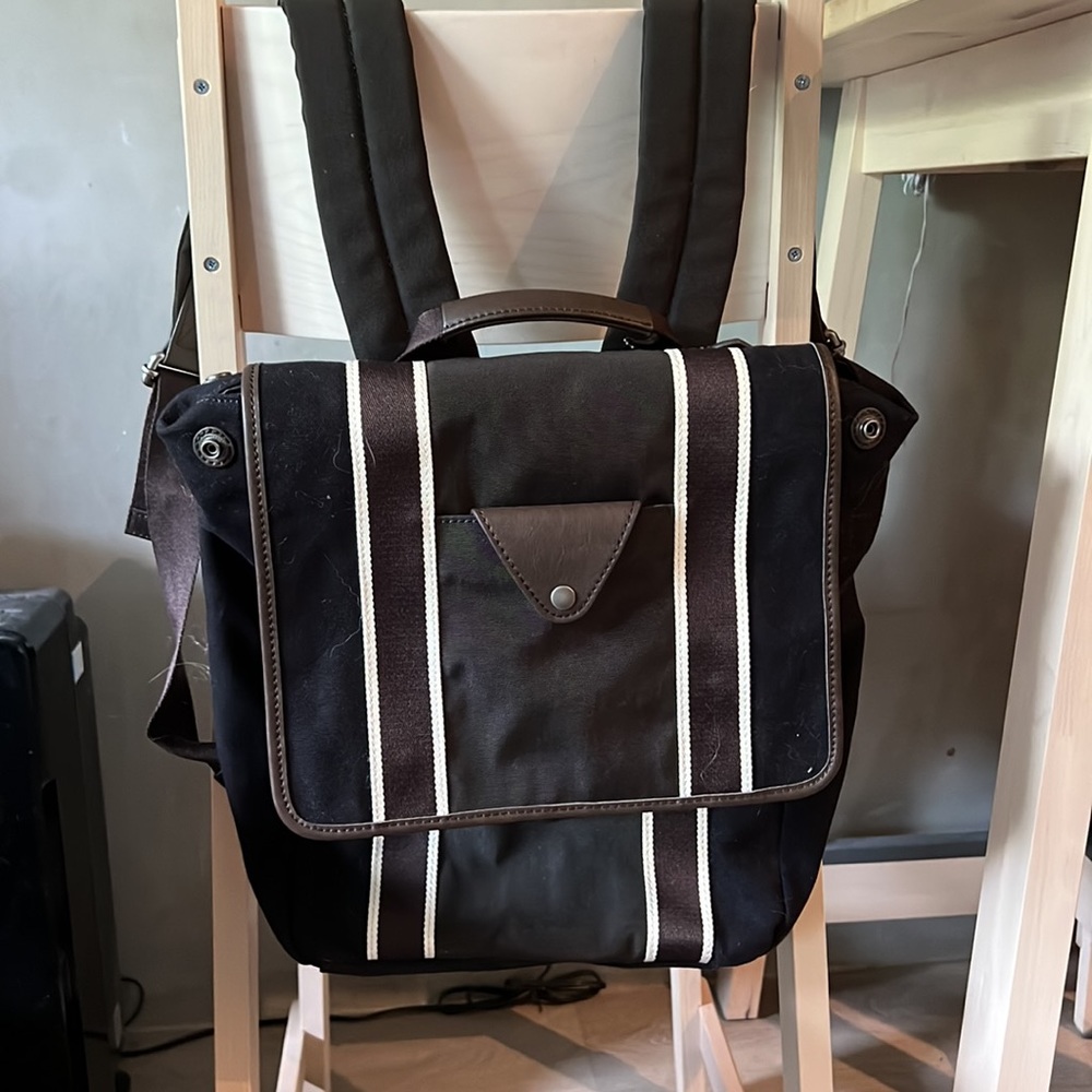 FOSSIL MENS MESSENGER BACKPACK BAG